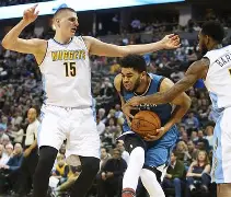 今夜丹佛掘金调整名单以备欧冠，调整名单环节打磨，话题不断，球探报告显示潜力